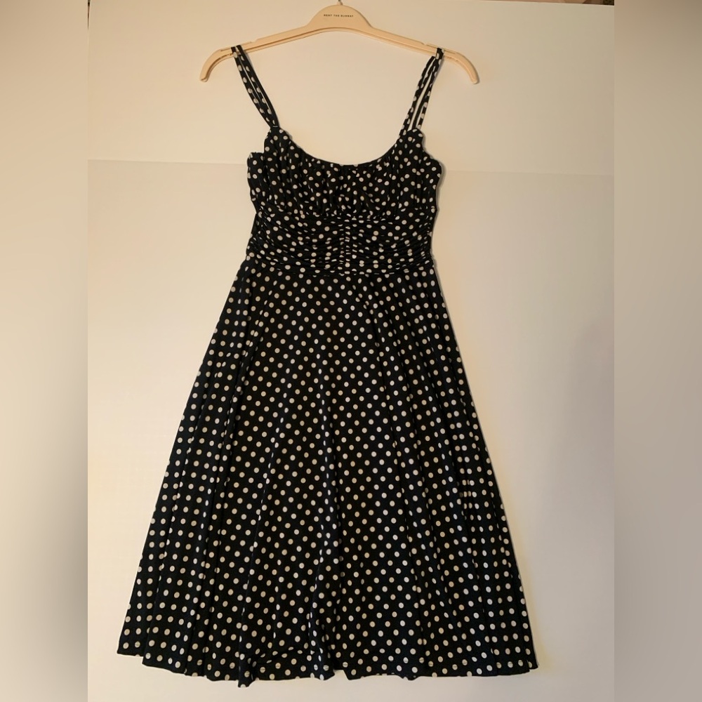 Kacey Montoya’s Closet | Forever XXI (21) Black & ivory Polka Dot Dress